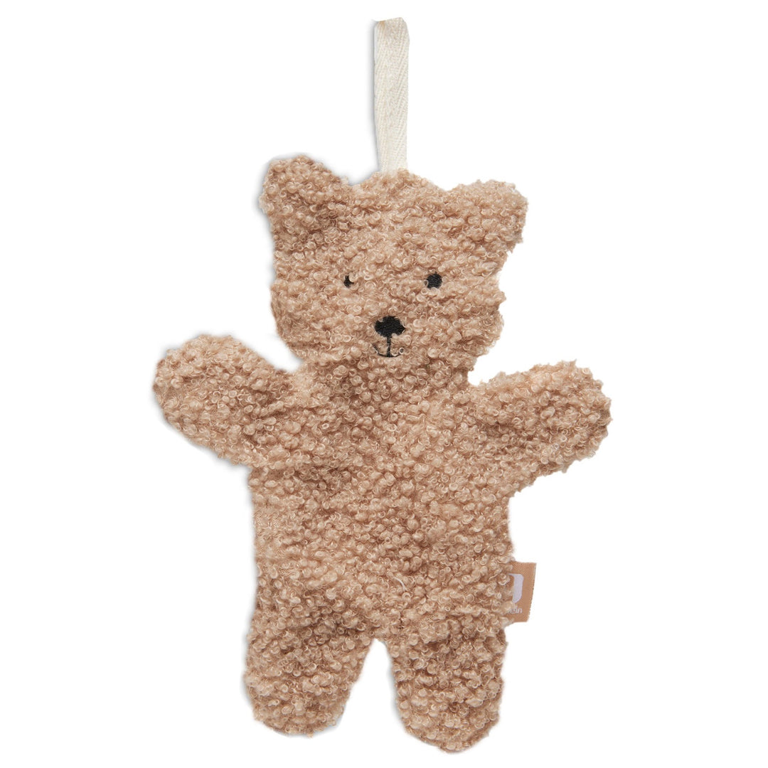 Biscuit bear pacifier clip | Jollein