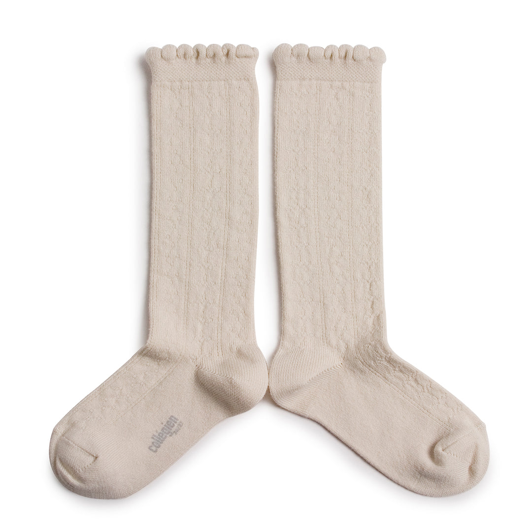 Juliette soft lambskin socks