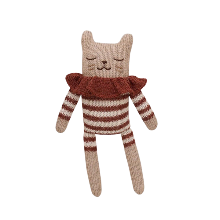 Siena striped playsuit kitten comforter