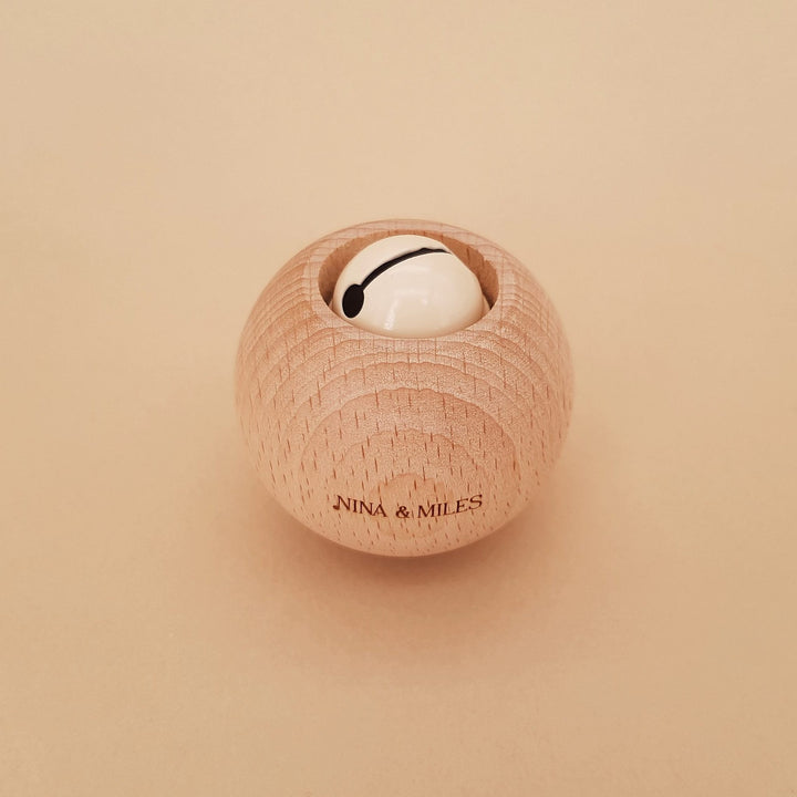 Hochet à boule ivoire