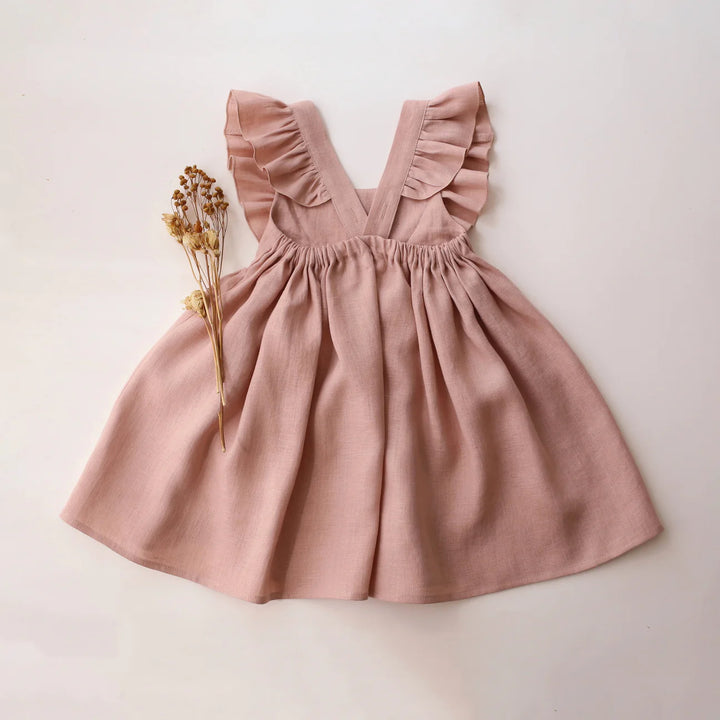 Powder pink Faustine dress