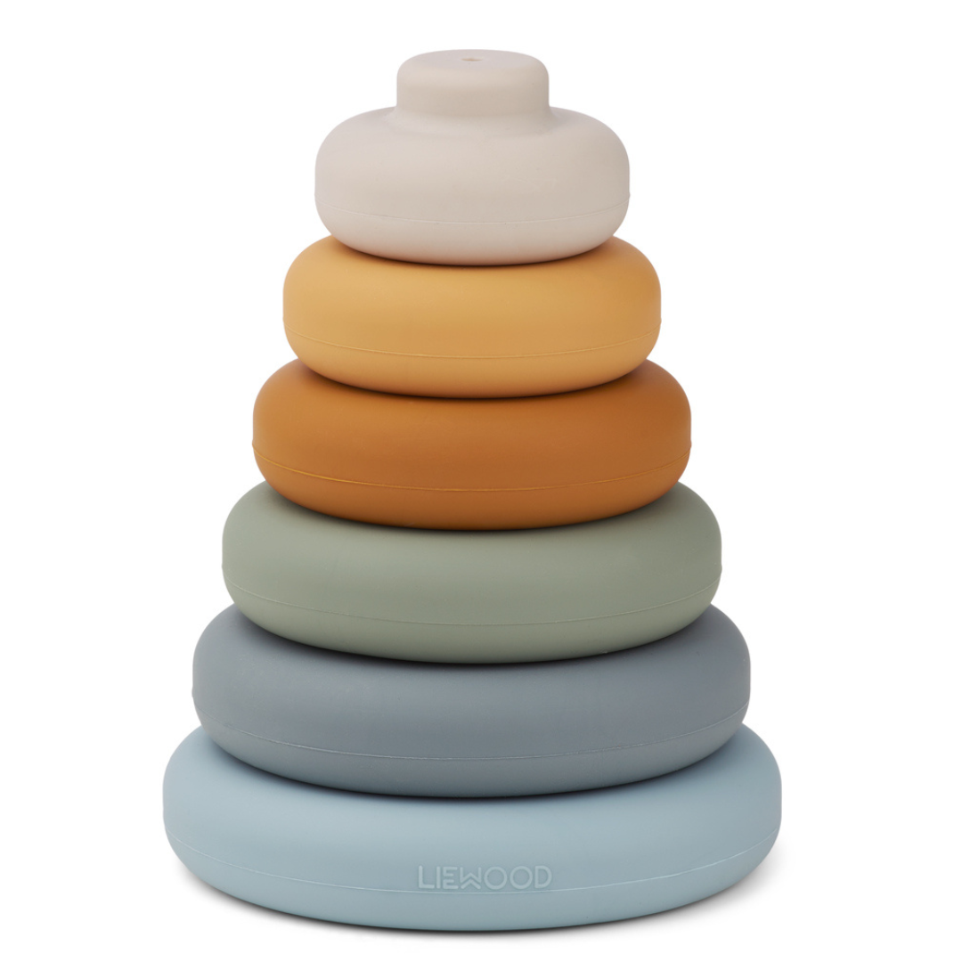 Stacking tower Dag mix blue | liewood