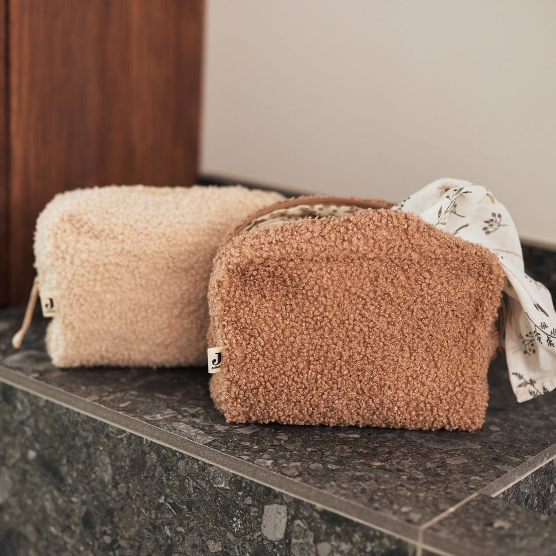 Trousse de toilette boucle naturel | Jollein